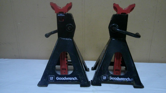 Set of 3 Ton GM Good Wrench Jack Stands