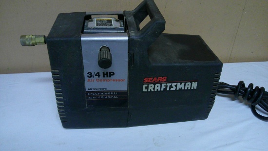 Craftsman 3/4HP Portable Air Compressor