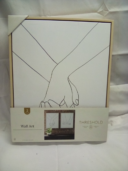 Threshold Hands Wall Art 2 Piece Set 16” x 20”