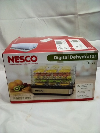 Nesco Digital Dehydrator 5 Trays