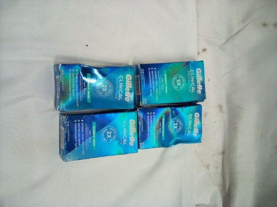 Gillett Clinical Protection Ultimate Fresh Deodorant Soft Solid Qty 4 (Exp 4/26)