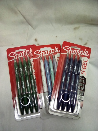 Sharpie S Gel Pens 4 Pens Qty 3 Packs