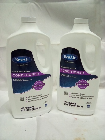 Qty 2 BestAir Humidifier Water 32fl oz