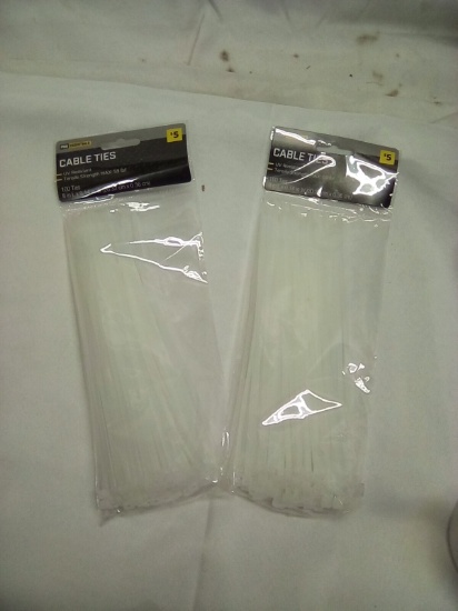 Cable Ties 100 Ties 8” L x 0.14” W