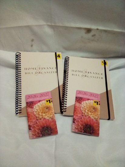 Financial Planner Qty 2 and 2026-2027 2 Yr Planner Qty 2
