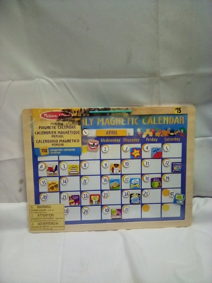 Melissa and Doug Magnetic Calendar 112 Magnets