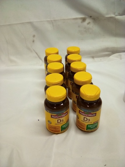 Nature Made Vitamin D3 Qty 10 (Exp 10/25)