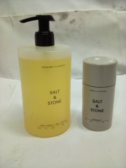 Salt&Stone Body Wah Bergamont & Hinoki/ Deodorant Santal& Vetiver