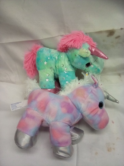 Qty 2 Unicorn Plushie