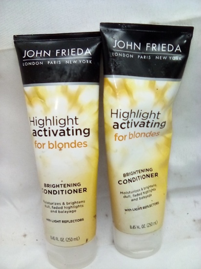 Qty 2 John Frieda Highlight Activating for Blondes Conditioner