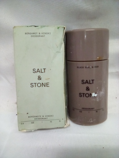 Qty 2 Salt & Stone Deodorant