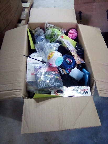 Large Misc Box of Goods Box Size 22” x 14” x 21”