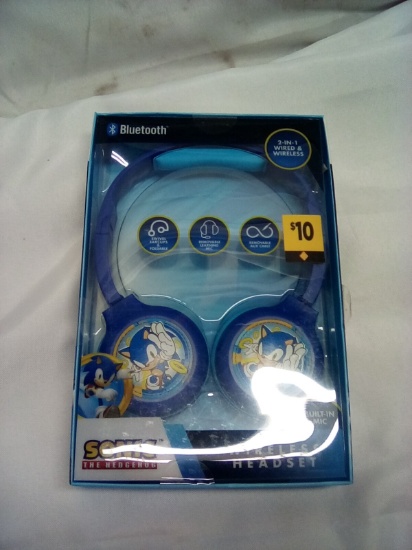 Sonic 2 in 1 Wired and Wireless Bluetooth Head Set