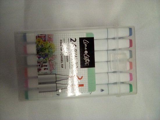 Line & Letter 24 Dual Tip Markers