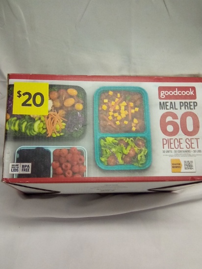Good Cook 60 Piece Set Meal Prep Containers