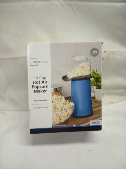 Main Stays 10 Cup Hot Air Popcorn Maker
