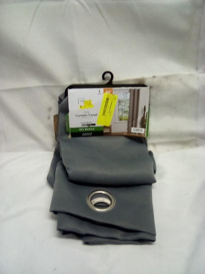 Main Stays Grey Curtain 1 Panel 40” x 84”