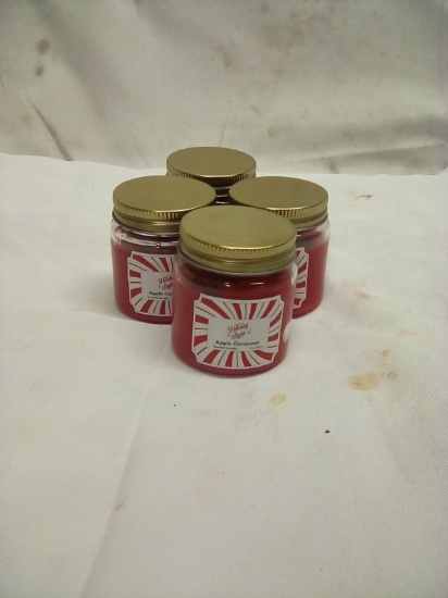 Apple Cinnamon Candles 3oz Qty 4