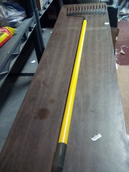 Long Handle Metal Garden Rake