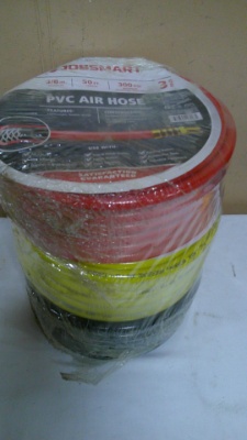 3 Pack of Jobsmart 3/8in x 50ft PVC Airhose