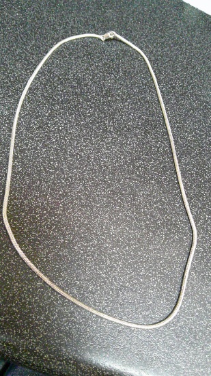 Ladies 24" Sterling Silver Necklace