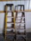 2 aluminum 6' step ladders
