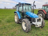 Ford New Holland 5635 four-wheel drive showing 2589 hours. 24 speed transmission with high low,