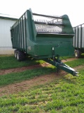 2014 Martin #22 Combo silage cart Hydraulic drive, controlled with 3 remotes. Holds approximately 15