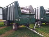 2016 Martin #18 forage wagon combo, room for 4th beater, Wenger running gear Hydraulic drive,
