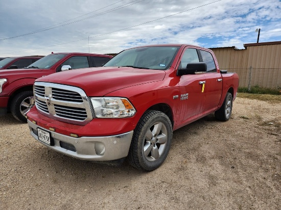 2017 Dodge Ram 1500 Hemi Truck (Gasoline) Mileage: 89,578 ; Vin: 1C6RR7T2HS