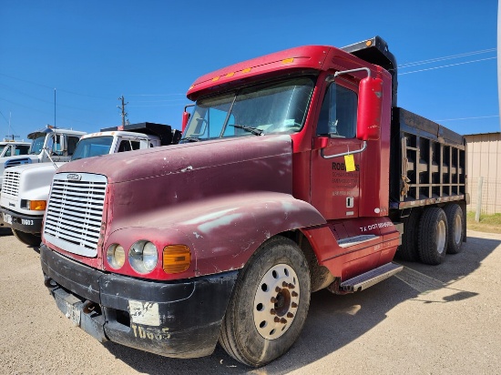 1999 Freightliner  Dump Truck (Diesel) TX Plate: CBD-8641; W/ N-14 Plus Cum