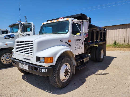 1994 International 4700 (T444E) Dump Truck (Diesel) TX Plate: GKY-5944; Dum