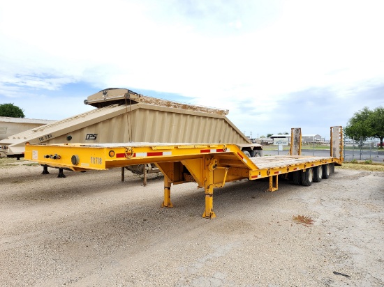Interstate  Step Deck Trailer 24' Bed x 8'W (37'L Overall As Shown In Pics)