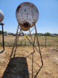 Stl Oil Tank W/ Stand 96