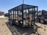 Trash Trailer, 16' Length