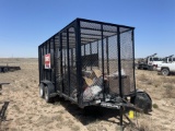 Trash Trailer, 16' Length