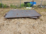 (6) Stl Plates 10' x 6' x 1