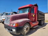 1999 Freightliner  Dump Truck (Diesel) TX Plate: CBD-8641; W/ N-14 Plus Cum