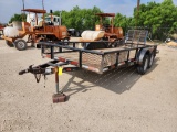 Trailer 16'x7'; TX Plate: 840-15L