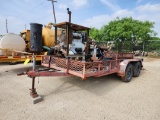Trailer TX Plate: 9ZZ-ZZP; W/ Hatz Diesel Engine, Mod: 3M41Z, yr: 99'; W/ A