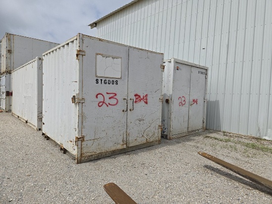 (2) 10' Connex Shipping Container