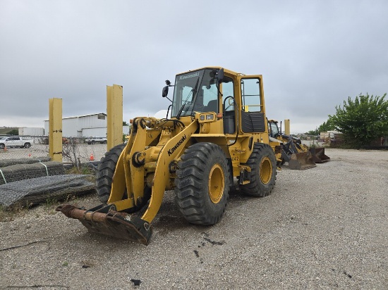 2013 Kawasaki Z65V Wheel Loader w/ Bucket, 16,856 Hours