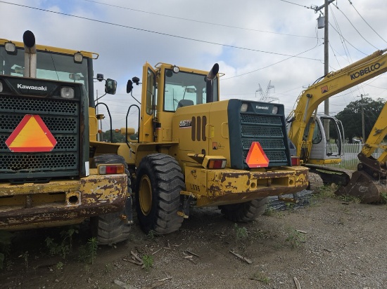 2011 Kawasaki Z65V Wheel Loader w/ Bucket, 16,711 Hours