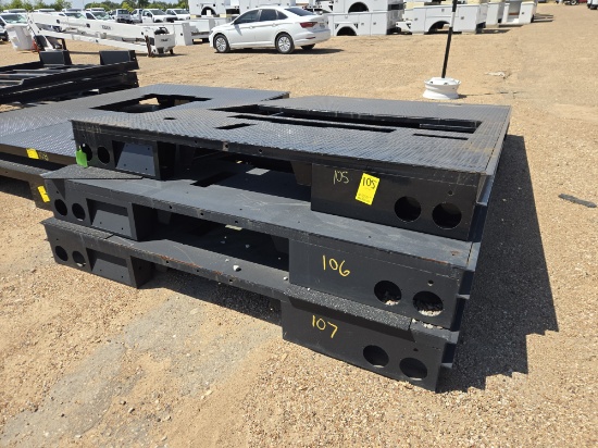 FAB-TEC VO270 Flat Bed 146L x 98W Truck Bed for International and Freightliner Frames