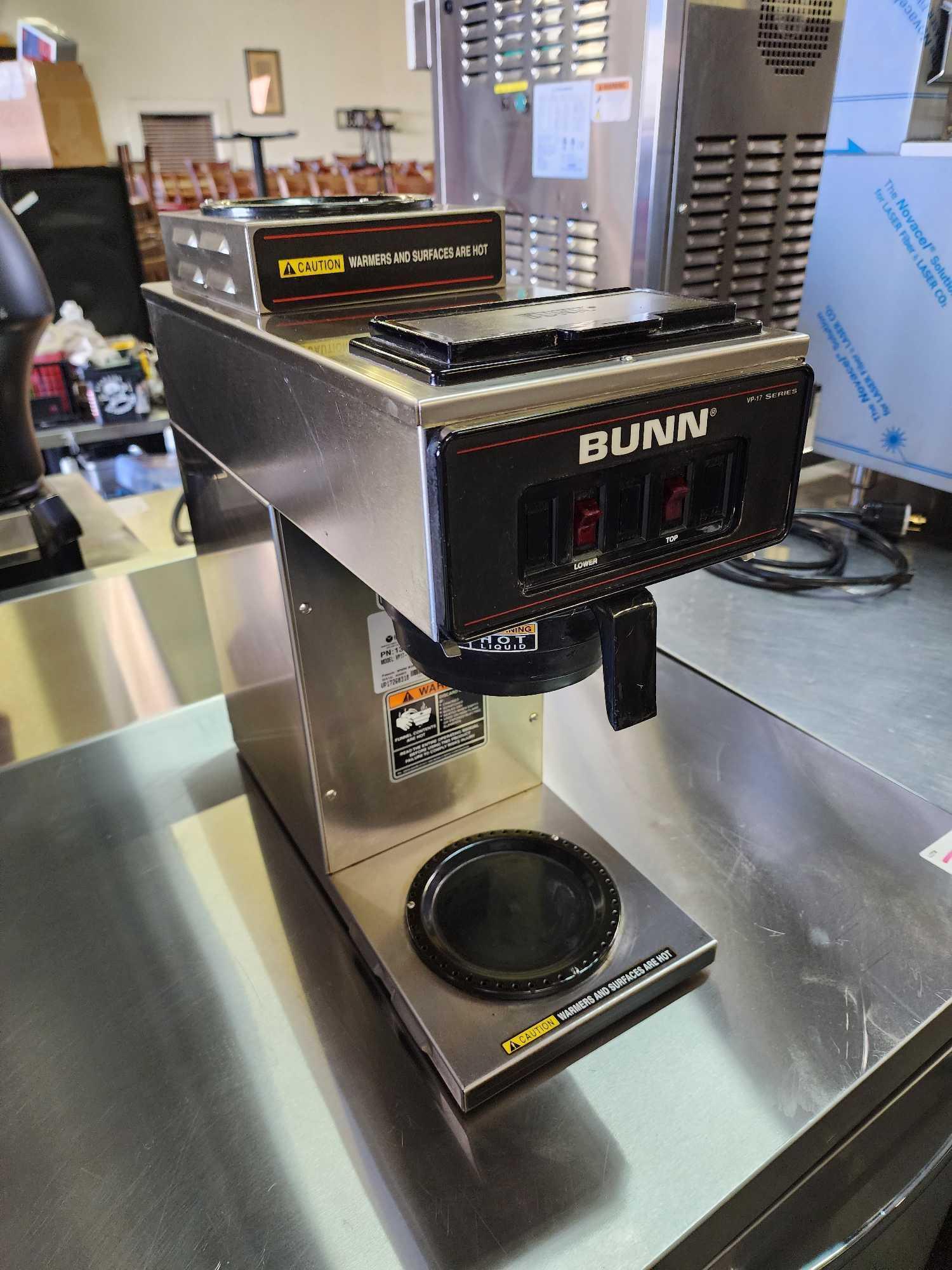 Bunn Pot Riser Bunn Mdl. VP 17 2 Two Pot Pour Over Coffee Maker | Proxibid