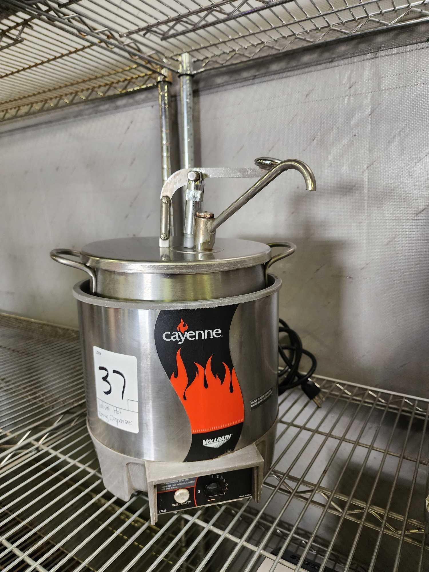 Vollrath Hot Topping Dispenser Proxibid