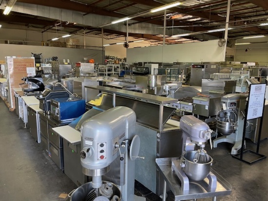 RESTAURANT, BAKERY, PIZZA & BAR EQUIPMENT AUCTION