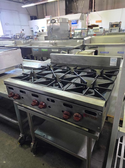 Wolf 36 in. 6 Open Burner Gas Range