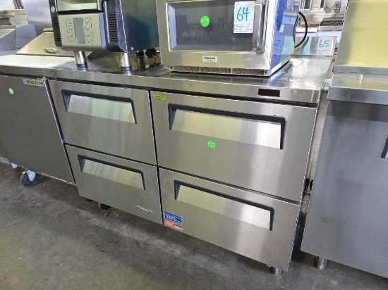 Turbo Air 48 in. 4 Drawer Worktop Freezer