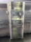 Traulsen 2 Half Glass Door Refrigerator with Pan Giides